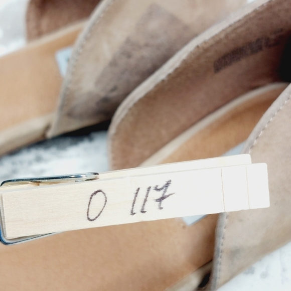 Steve Madden Khai Tan Pointy Toe Casual Comfy D'Orsay Summer Flats O117 - Picture 13 of 13